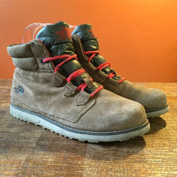 The North Face Women's Tan Suede Boots - Picture 2 of 12